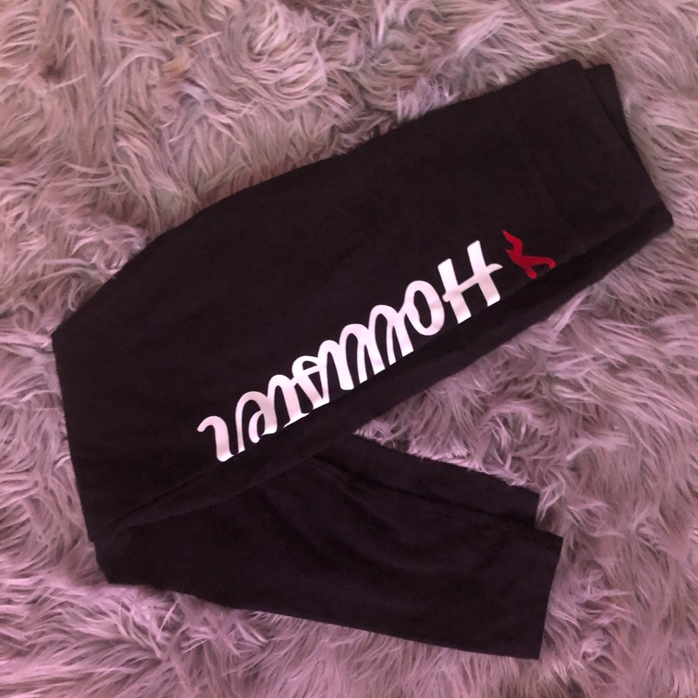 Hollister Black Cotton Leggings